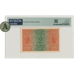 2 marks 1916 - General - A - PMG 66 EPQ.