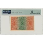 2 marks 1916 - General - A - PMG 66 EPQ.