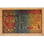 1/2 marki 1916 - Generał - B - PMG 66 EPQ