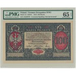 100 bodov 1916 - Všeobecné - A - PMG 65 EPQ