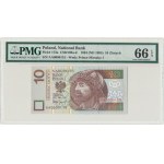 10 zlotys 1994 - AA 0000115 - PMG 66 EPQ - low number