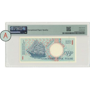 1 zloty 1990 - A - PMG 67 EPQ