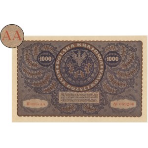 1,000 marks 1919 - III Series AA