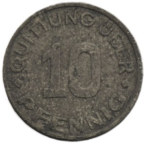 Ghetto Litzmannstadt, 10 Pfennig 1942 - second emission