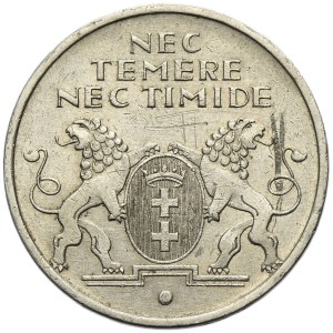Free City of Danzig, 10 gulden 1935 Town Hall