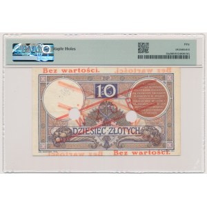10 zlotys 1919 - MODEL - S.4.A - PMG 50