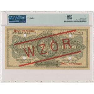 10 000 marks 1922 - MODÈLE - A1234500/A678900 - PMG 40