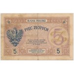 5 Gold 1919 - S.2.B. - seltene einstellige Sorte