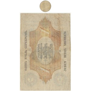 1 ruble silver 1864