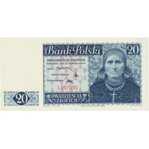 20 złotych 1939 - L -