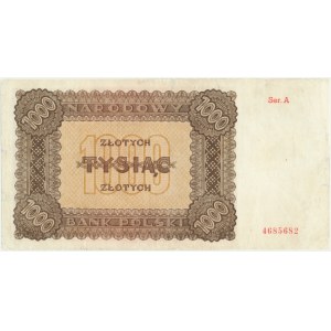 1,000 zloty 1945 - A -.