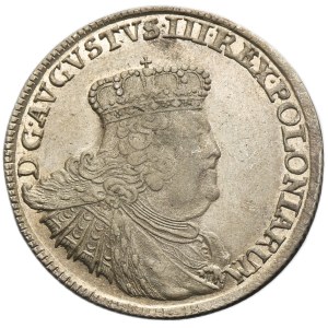 Augustus III of Poland, 1/4 Thaler Leipzig 1756 EC
