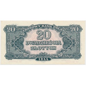 20 zlotych 1944 ...owe - YY -.