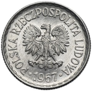 1 zloty 1967 - RARE