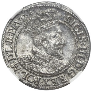 Sigismund III Vasa, 1/4 Thaler Danzig 1617 - PRVS:+ - NGC MS61
