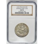 Sigismund III Vasa, 1/4 Thaler Danzig 1625 - P: - NGC AU55