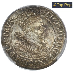 Sigismund III Vasa, 1/4 Thaler Danzig 1615 - PCGS AU58