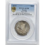 Sigismund III Vasa, 1/4 Thaler Danzig 1615 - PCGS AU58