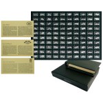Set, The 100 greatest Cars Silver Miniature Collection (100 pcs.)
