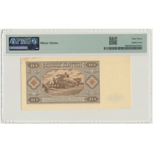 10 oro 1948 - BD - PMG 63
