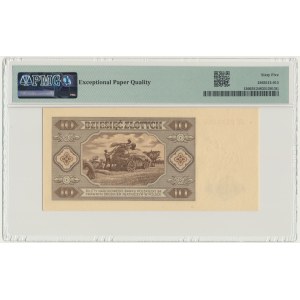 10 zlotys 1948 - AY - PMG 65 EPQ