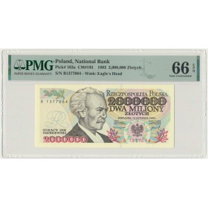 2 zloty 1993 - B - PMG 66 EPQ