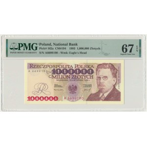 1 million gold 1993 - A - PMG 67 EPQ - first series - VERY RARE