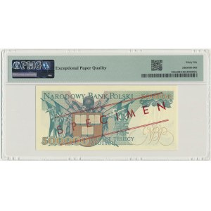 500,000 gold 1990 - MODEL - A 0000000 - No.0666 - PMG 66 EPQ.