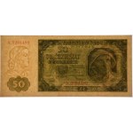 50 zloty 1948 - A - 7 digits - PMG 58