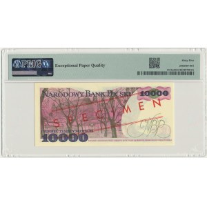 10,000 gold 1988 - MODEL - W 0000000 - No. 0336 - PMG 65 EPQ - low pattern number