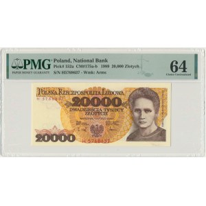 20.000 złotych 1989 - H - PMG 64
