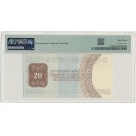 Pewex, $20 1979 - HH - PMG 67 EPQ