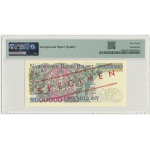 2 zloty 1993 - MODEL - A 0000000 - No.0058 - PMG 67 EPQ