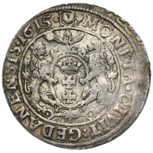 Sigismund III Vasa, 1/4 Thaler Danzig 1615 - PRVS:*