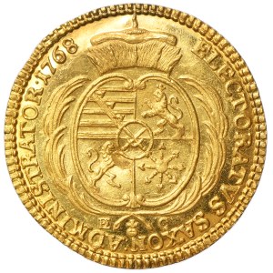 Xavier ako správca, Ducat Dresden 1768 EDC