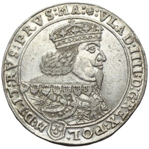 Ladislaus IV Vasa, Thaler Bromberg 1641 GG - RARE