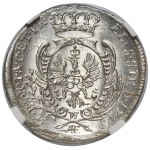 Silesia, Prussian rule, Fredrich II, 6 Groschen Breslau 1746 AHE - NGC MS63