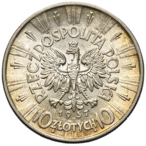 Piłsudski, 10 złotych 1937