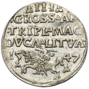 Sigismond II Auguste, Trojak Vilnius 1547