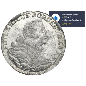 Allemagne, Royaume de Prusse, Frédéric II, Königsberg 1757 E - NGC MS62