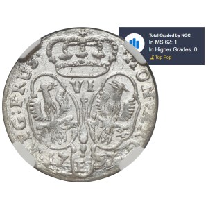 Allemagne, Royaume de Prusse, Frédéric II, Königsberg 1757 E - NGC MS62