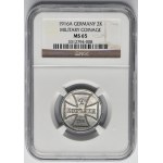 Ost, 2 Kopeck Berlin 1916 A - NGC MS65