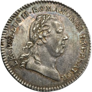 Germany, Leopold II, Coronation token Frankfurt 1790