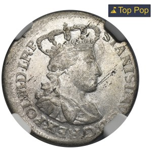 Poniatowski, 6 Groschen Danzig 1765 REOE - NGC MS62