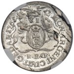 Poniatowski, 6 Groschen Danzig 1765 REOE - NGC MS62