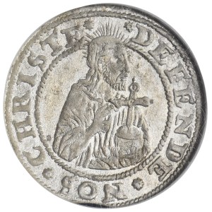 Siege of Danzig, Groschen 1577 - Goebl - NGC MS62