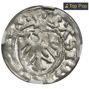 Kazimír IV Jagelonský, Szeląg Danzig bez dátumu - NGC MS63