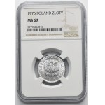 1 gold 1976 - NGC MS67
