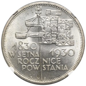 Sztandar, 5 złotych 1930 - NGC MS65