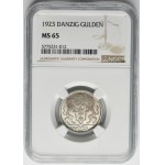 Free City of Danzig, 1 gulden 1923 - NGC MS65